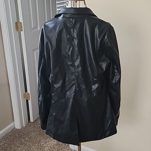 Laundry Shelli Segal Lightweight Jacket Size L Dressy Buttery Soft - Picture 7 of 11